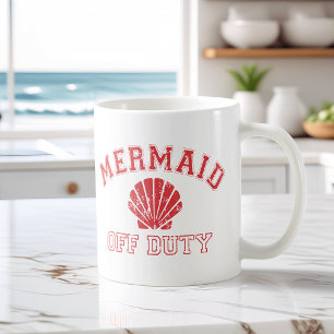 Mermaid Off Duty Distress  Koffiemok