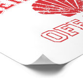 Mermaid Off Duty Distress  Poster (Hoek)