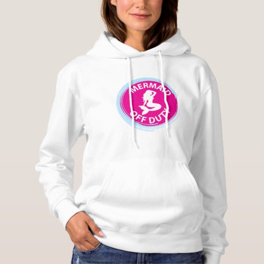 Mermaid Off Duty Hoodie (Voorkant)