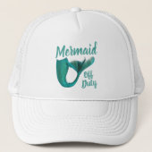 Mermaid off Duty Mermaid Tail Trucker Pet (Voorkant)