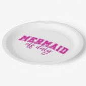 Mermaid Off Duty Papieren Bordje (Gekanteld)