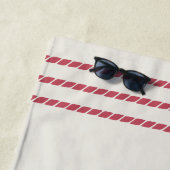 Mermaid Off Duty Personalized Strandlaken (In situ)