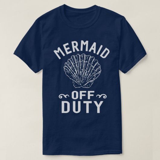 Mermaid Off Duty Shirt (Design voorkant)