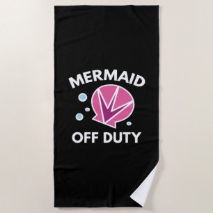 Mermaid Off Duty Strandlaken
