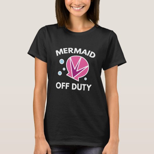 Mermaid Off Duty T-shirt (Voorkant)