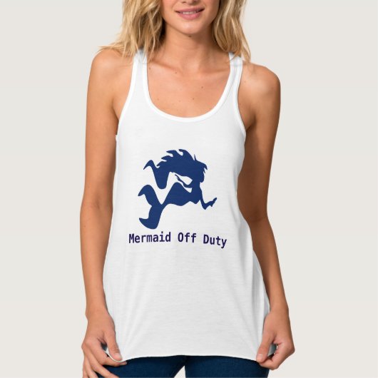 Mermaid Off Duty Tanktop (Voorkant)