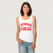 MERMAID OFF DUTY TANKTOP (Volledige Voorkant)