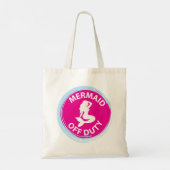 Mermaid Off Duty Tote Bag (Achterkant)