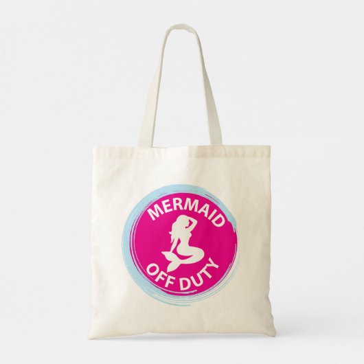 Mermaid Off Duty Tote Bag (Achterkant)