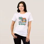 Mermaid Off Duty Tri-Blend Shirt (Voorkant volledig)