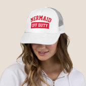Mermaid Off Duty Trucker Pet (In situ)