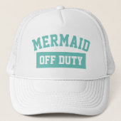Mermaid Off Duty Trucker Pet (Voorkant)