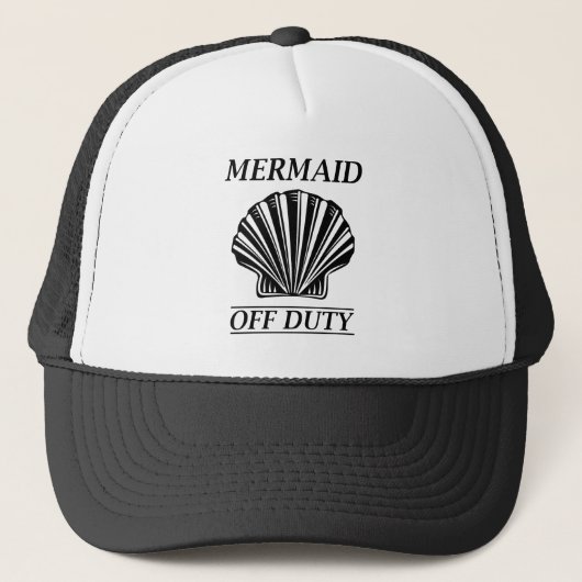 Mermaid Off Duty Trucker Pet (Voorkant)