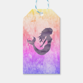 Mermaid Ombre Painting Rainbow Cadeaulabel
