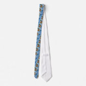 Mermaid on Beach Necktie Stropdas (Achterkant)