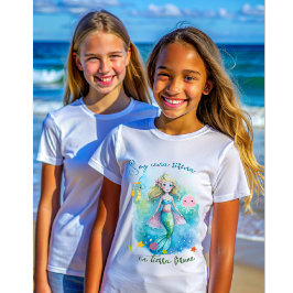 Mermaid on dry land t-shirt