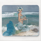 Mermaid on Rock Muismat (Voorkant)