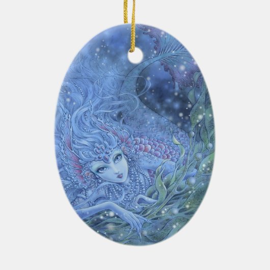 Mermaid Ornament - La Mer (Achterkant)