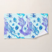 Mermaid Paars Fairy Creater Bad Handdoek (Handdoek)