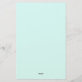 Mermaid Paars Fairy Creater Briefpapier (Achterkant)