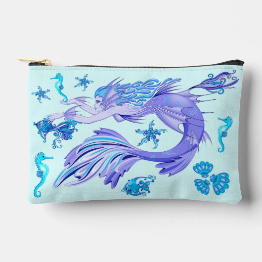 Mermaid Paars Fairy Creater Etui (Voorkant)