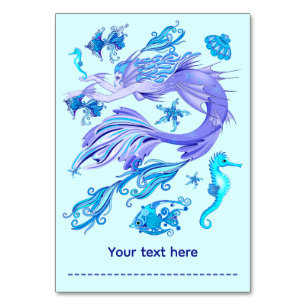Mermaid Paars Fairy Creater Kaart