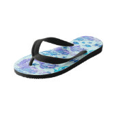 Mermaid Paars Fairy Creater Kinder Teenslippers (Schuin)