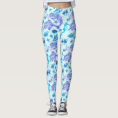 Mermaid Paars Fairy Creater Leggings (Voorkant)