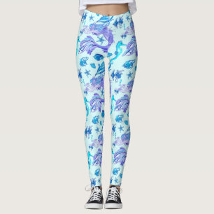 Mermaid Paars Fairy Creater Leggings