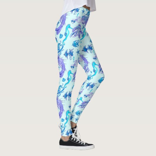 Mermaid Paars Fairy Creater Leggings (Rechts)