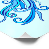 Mermaid Paars Fairy Creater Perfect Poster (Hoek)