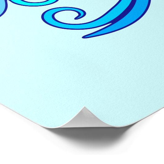 Mermaid Paars Fairy Creater Poster (Hoek)