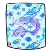 Mermaid Paars Fairy Creater Rugtassen (Verwijderbaar gezicht)