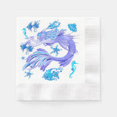 Mermaid Paars Fairy Creater Servet (Voorkant)