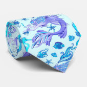 Mermaid Paars Fairy Creater Stropdas (Opgerold)