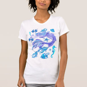 Mermaid Paars Fairy Creater T-shirt