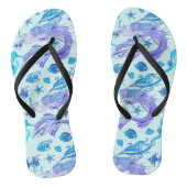 Mermaid Paars Fairy Creater Teenslippers (Voetbed)