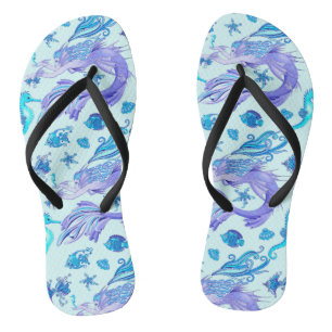 Mermaid Paars Fairy Creater Teenslippers