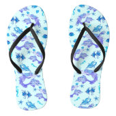 Mermaid Paars Fairy Creater Teenslippers (Voetbed)