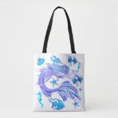 Mermaid Paars Fairy Creater Tote Bag (Voorkant)