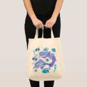 Mermaid Paars Fairy Creater Tote Bag (Voorkant (product))