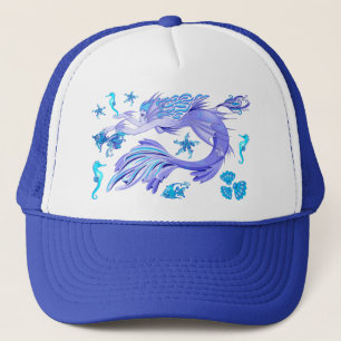 Mermaid Paars Fairy Creater Trucker Pet