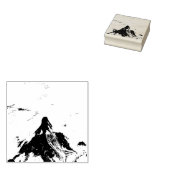Mermaid Painting Rubberstempel (Gestempeld)
