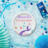 Mermaid paper bord verjaardagsfeest mermaids (Feest)