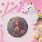 Mermaid Papieren Bordje (Feest)