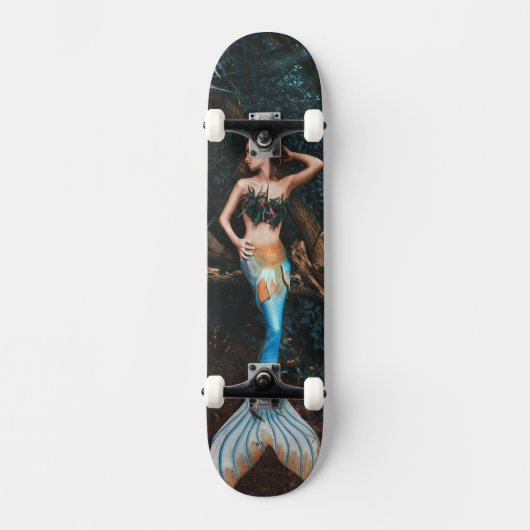 Mermaid Paradise Persoonlijk Skateboard (Voorkant)