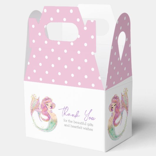 Mermaid Party Baby shower onder het Zee Dank u Bedankdoosjes (Geopend)