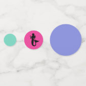 "Mermaid Party" Confetti (Achterkanten)