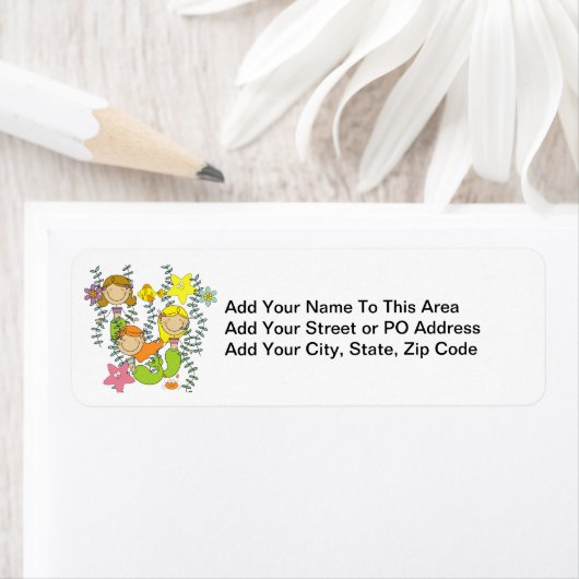 Mermaid Party Etiket (Insitu)