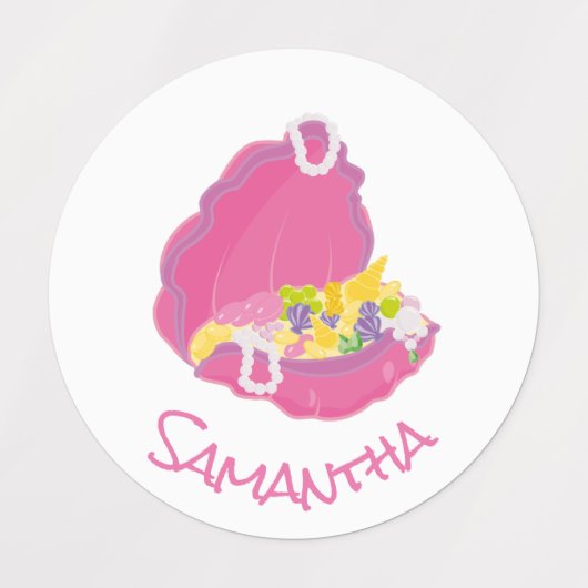 Mermaid Party - GEEL-labels Labels (Design 2)